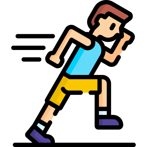 corriendo